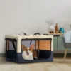 FURNIinspire Pet Crates And Houses Dog Crates Pet Cage, Pet Travel Crate, Adjustable Fabric Cover, 3 Door Design, Multicolored, 35.63"*23.23"*23.23" 1 FURNIinspire Pet Crates And Houses Dog Crates Pet Cage, Pet Travel Crate, Adjustable Fabric Cover, 3 Door Design, Multicolored, 35.63"*23.23"*23.23" -Home Haven Furniture Store GUEST d038d53b 57f2 4b17 afec 4a11df73abb4