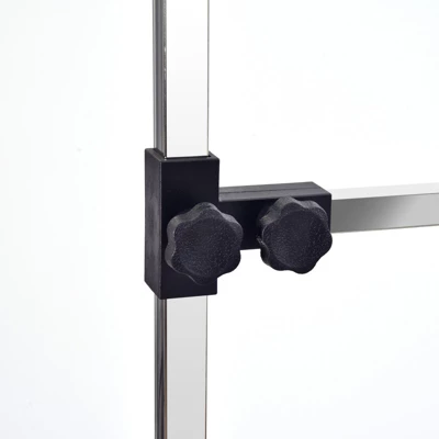 FURNIinspire Pet Grooming Tools Foldable Pet Grooming Table For Pet Large Dogs And Cats With Adjustable, Bathing Station, Pink, 44"*23.6"*65.5" 4 FURNIinspire Pet Grooming Tools Foldable Pet Grooming Table For Pet Large Dogs And Cats With Adjustable, Bathing Station, Pink, 44"*23.6"*65.5" - Image 2