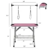 FURNIinspire Pet Grooming Tools Foldable Pet Grooming Table For Pet Large Dogs And Cats With Adjustable, Bathing Station, Pink, 44"*23.6"*65.5" 1 FURNIinspire Pet Grooming Tools Foldable Pet Grooming Table For Pet Large Dogs And Cats With Adjustable, Bathing Station, Pink, 44"*23.6"*65.5" -Home Haven Furniture Store GUEST dd42a4c6 bea7 4356 a7b5 247280207142