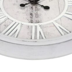 FURNIinspire Wall Clocks 20inch Round Living Room Decorative Roman Numeral Hanging Clock, Timepiece Vintage Wall Decor, Grey, 20"*20"*2.25" -Home Haven Furniture Store GUEST e33f6e96 04c3 4ebb 8b1c 836b8071d2e7