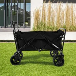 FURNIinspire Outdoor Serving Carts 220Lbs Collapsible Folding Beach Wagon Cart Wagons Carts Heavy Duty Foldable, Black, 35.43"*23.47"*40.16" 10 FURNIinspire Outdoor Serving Carts 220Lbs Collapsible Folding Beach Wagon Cart Wagons Carts Heavy Duty Foldable, Black, 35.43"*23.47"*40.16" -Home Haven Furniture Store GUEST e71e1ad8 450b 4d17 a1fe 73b892b1056d