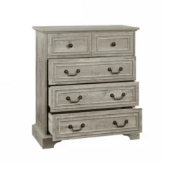 FURNIinspire Dressers 5 Drawers Dresser With Natural Texture, Storage Dressers Organizer For Bedroom, Living Room, Nursery, Gray, 31.5"*15.55"*35.43" -Home Haven Furniture Store GUEST e999b23c cbc6 4a7d ad19 409d515efbc8