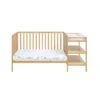 FURNIinspire Cribs Convertible Crib Baby Crib Baby Bed, Toddler Crib Changer Combo, 3 In 1 Crib Nursery Cribs For Bedroom, Brown, 71.5"*29.75"*35" -Home Haven Furniture Store GUEST ea0b6af8 6485 4d5e b4e1 9ac14d15ed64