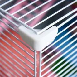 FURNIinspire 5 Tier Hamster Cage,Portable Carry Handle,Rat Gerbil Cage With Food Dish, Exercise Wheel,18"*11,75"*22.75"