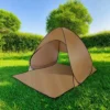 FURNIinspire Camping Tents Pop Up Beach Tent Sun Shade Shelter For Outdoor Beach Camping, Waterproof Tent Canopy, Brown, 64.96"*59.06"*43.3" -Home Haven Furniture Store GUEST fec991eb b122 4828 9a83 095662ce53fc