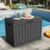 FURNIinspire Deck Boxes, 45 Gallon Portable Storage Box With Waterproof And Weather-resistant For Furniture Garden Tools, Black, 30.7"*17.1"*22" -Home Haven Furniture Store GUEST ff360c69 f7a9 48bb 9aa9 8bdc876055d6