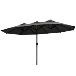FURNIinspire Patio Umbrellas, Double Sided Twin Patio Umbrella Outdoor, Brown -Home Haven Furniture Store GUEST ff9eacfb ca2f 40b7 954c aafee0ad2491