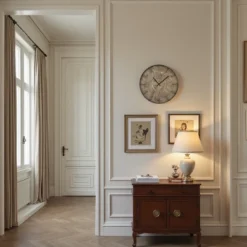 FURNIinspire Wall Clocks 20inch Living Room Vintage Gear Clock Timepiece Decorative Hanging Clock Indoor Home Decor, Brown, 20"*20"*1.75" -Home Haven Furniture Store GUEST ffb9e266 3075 43e0 a78d f7267981230e