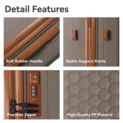 FURNIinspire Bag And Luggage Sets 3 Piece Travel Luggage With Rolling Wheels, Lightweight Hard Shell Suitcase Set, Brown, 20.08"*11.81"*30.12" -Home Haven Furniture Store GUEST ffc451be c6ce 465f 81b3 ca859476844e